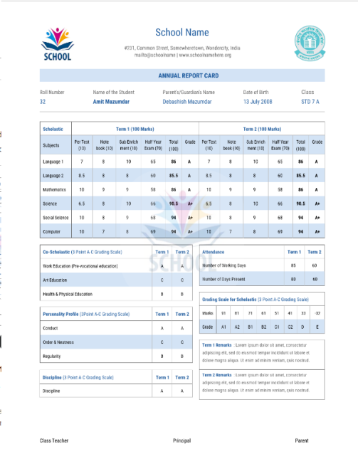 School result systems
