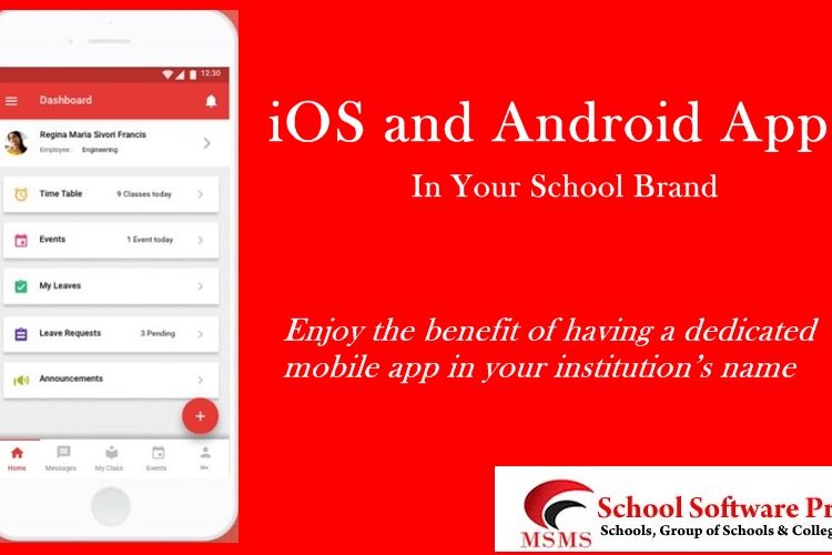 School management Software Mobile App